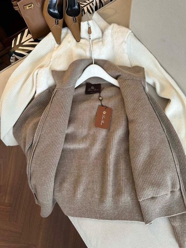 Jacket cashmere from норковым fur фото 5