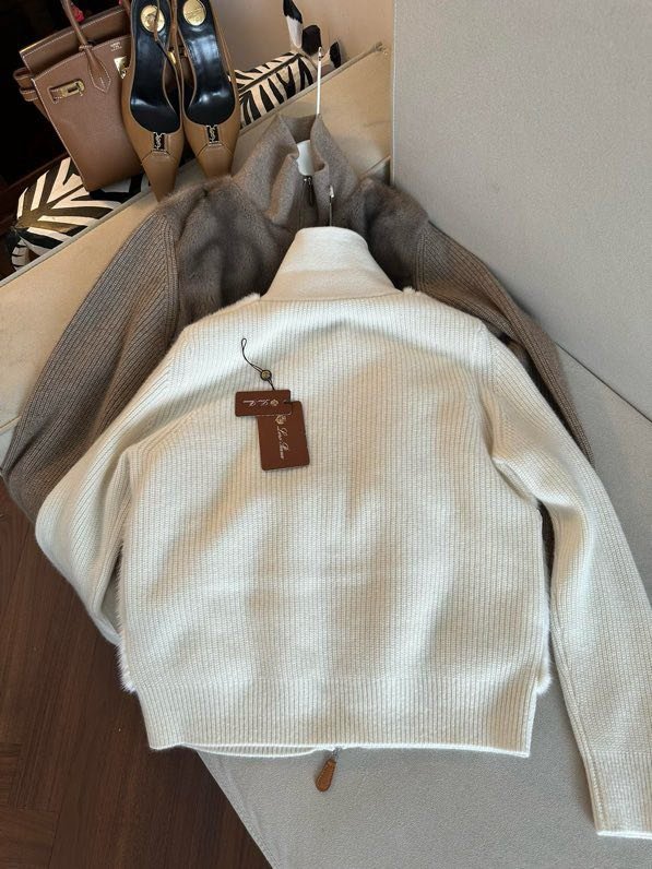 Куртка кашеміру з норковым хутром фото 5