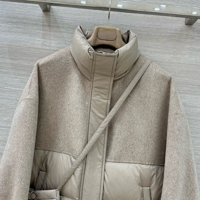 Куртка кашемировая женская с сумкой фото 9