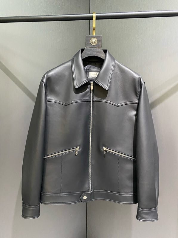 Куртка кожаная мужская