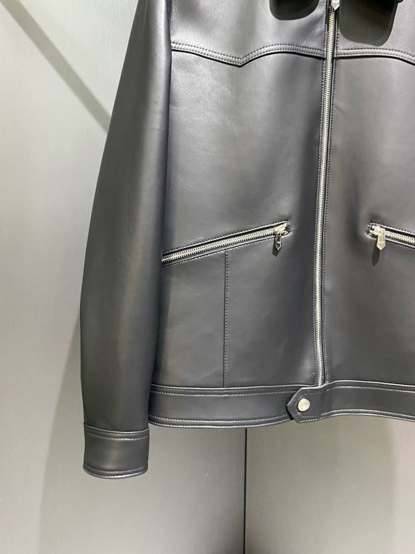 Куртка кожаная мужская фото 4