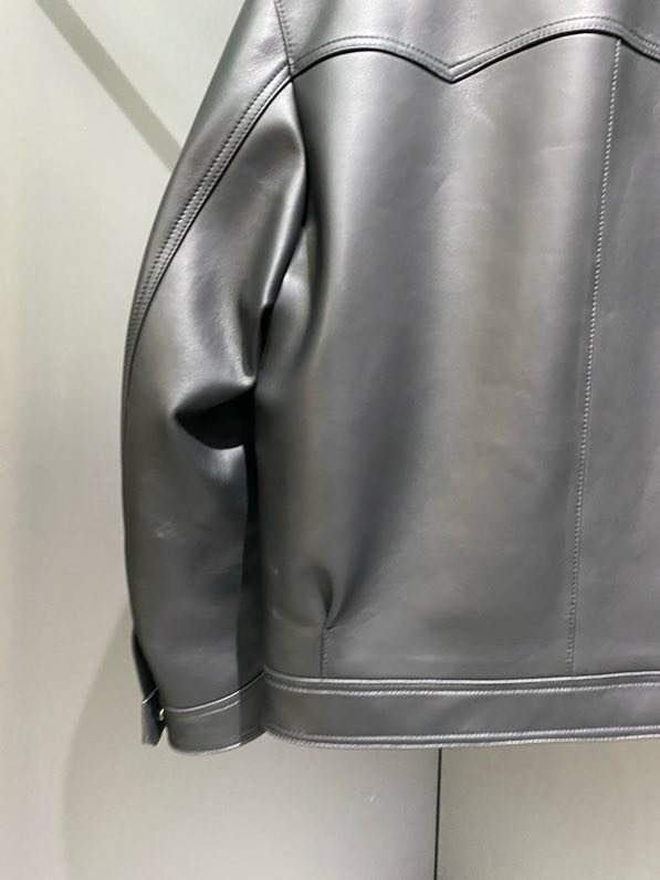 Куртка кожаная мужская фото 7