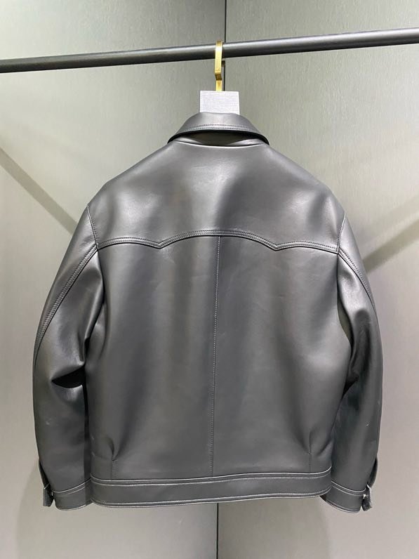 Куртка кожаная мужская фото 8