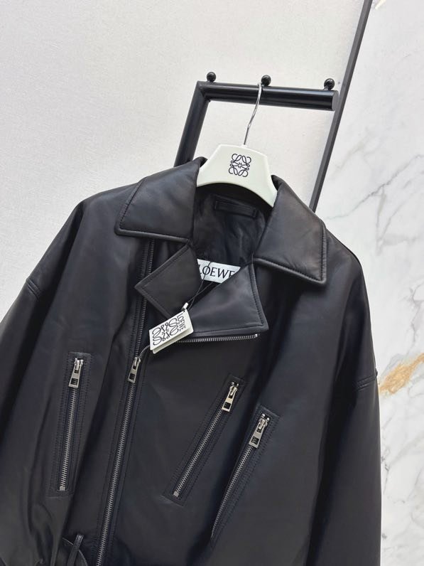 Jacket leather on feathers women's фото 5