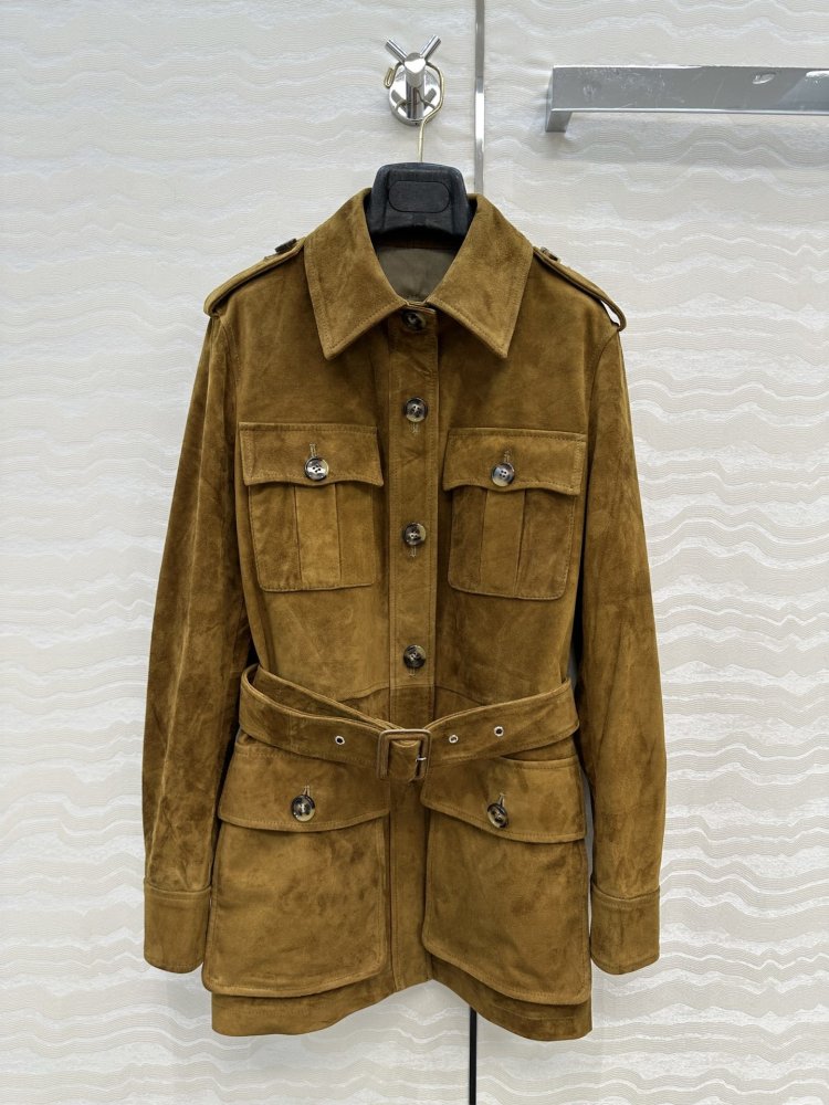 Куртка кожаная женская Purple Label RL