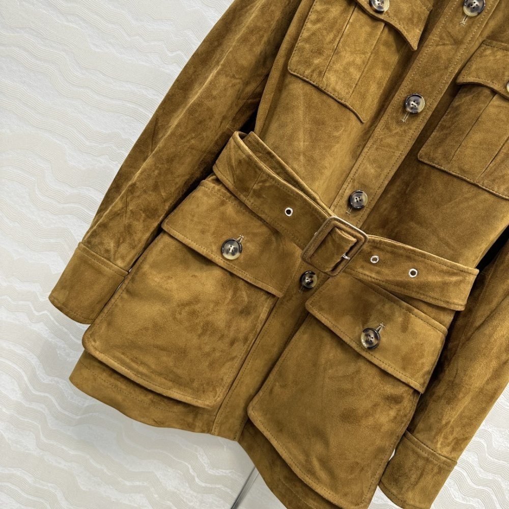 Куртка кожаная женская Purple Label RL фото 4