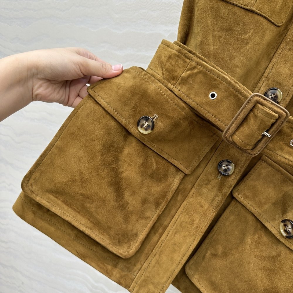 Куртка кожаная женская Purple Label RL фото 5