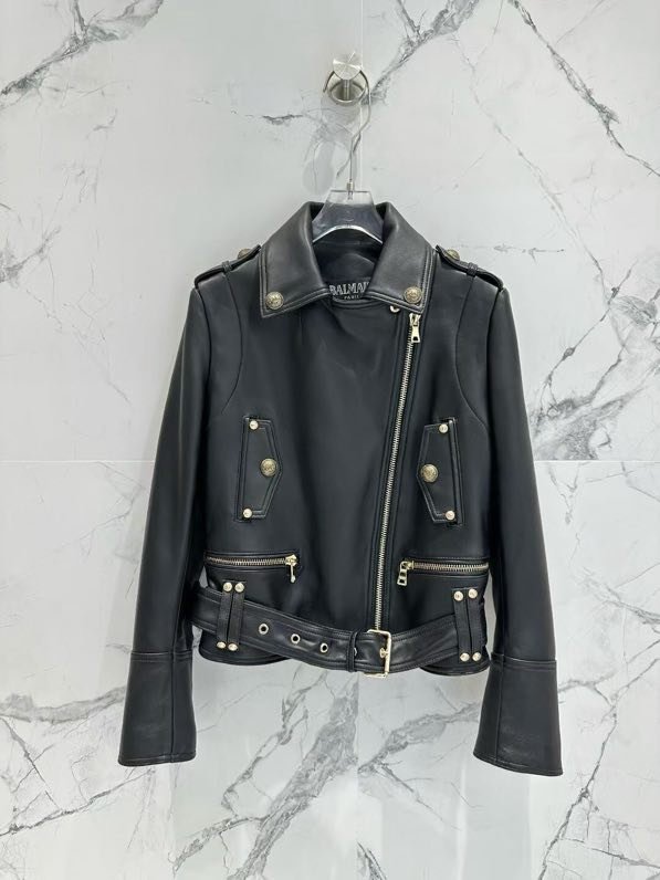 Куртка кожаная женская