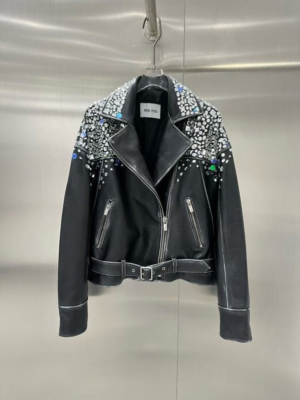 Куртка кожаная женская