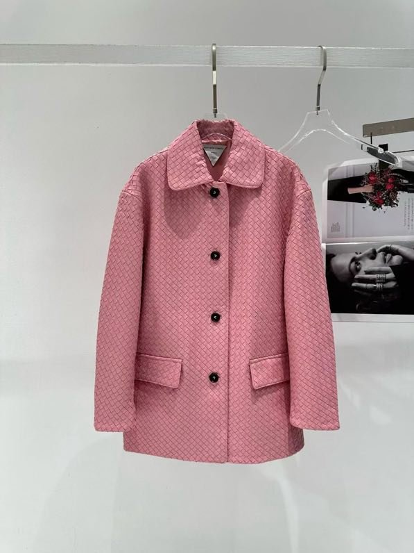 Jacket leather women's