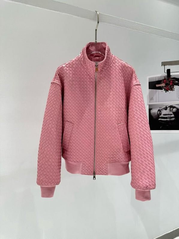 Jacket leather women's