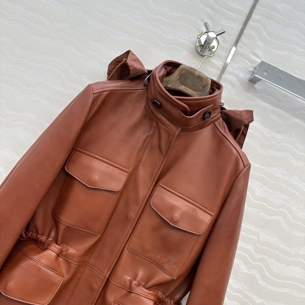 Куртка шкіряна жіноча фото 2