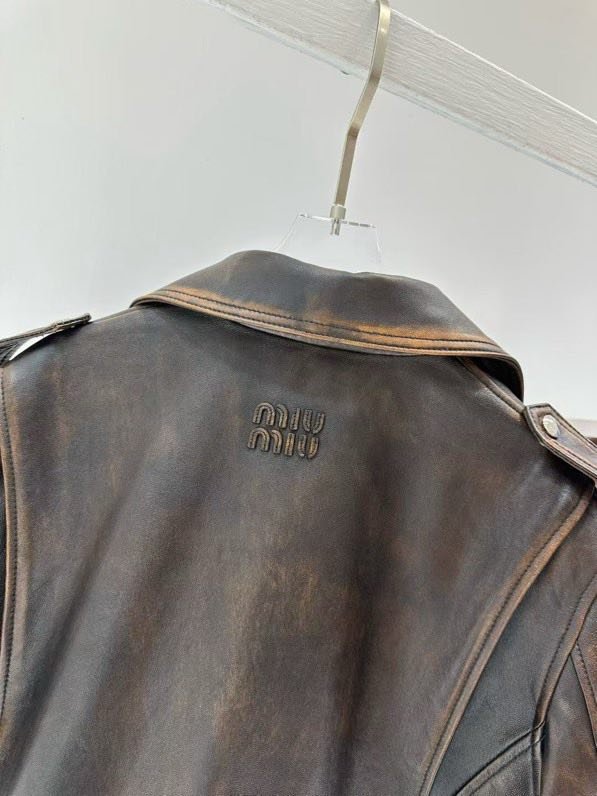 Куртка кожаная женская фото 2