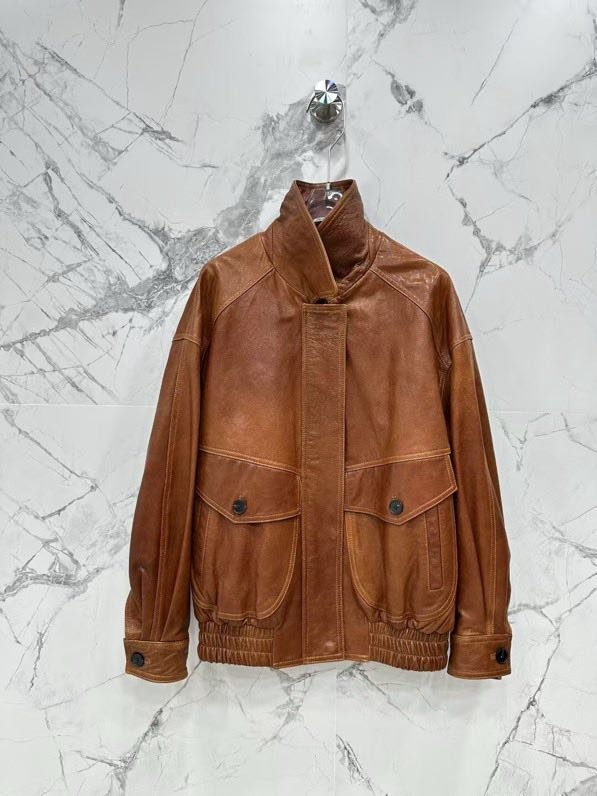 Куртка кожаная женская фото 2