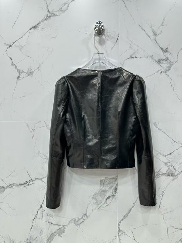 Jacket leather women's фото 2