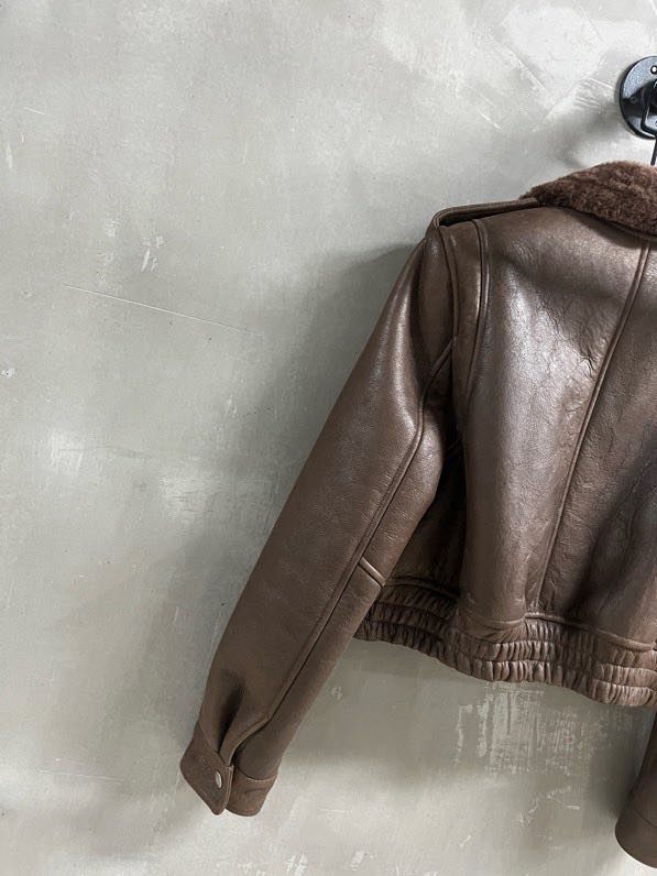 Куртка кожаная женская фото 2