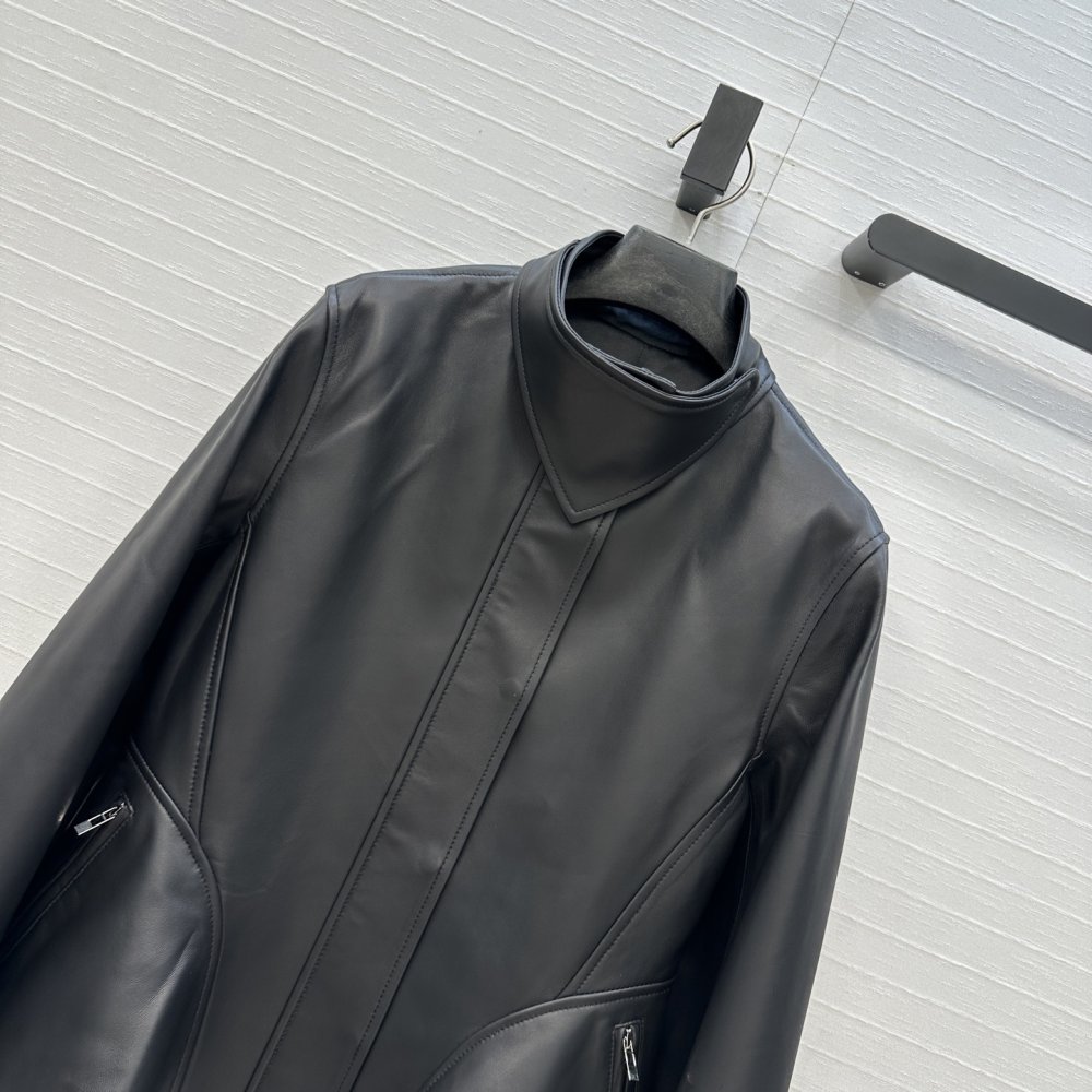 Куртка кожаная женская фото 2