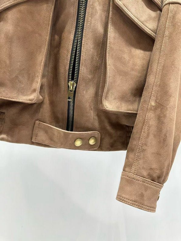 Куртка кожаная женская фото 3