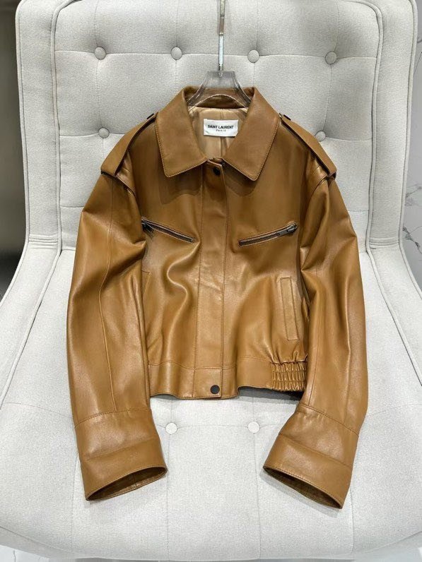 Jacket leather women's фото 3