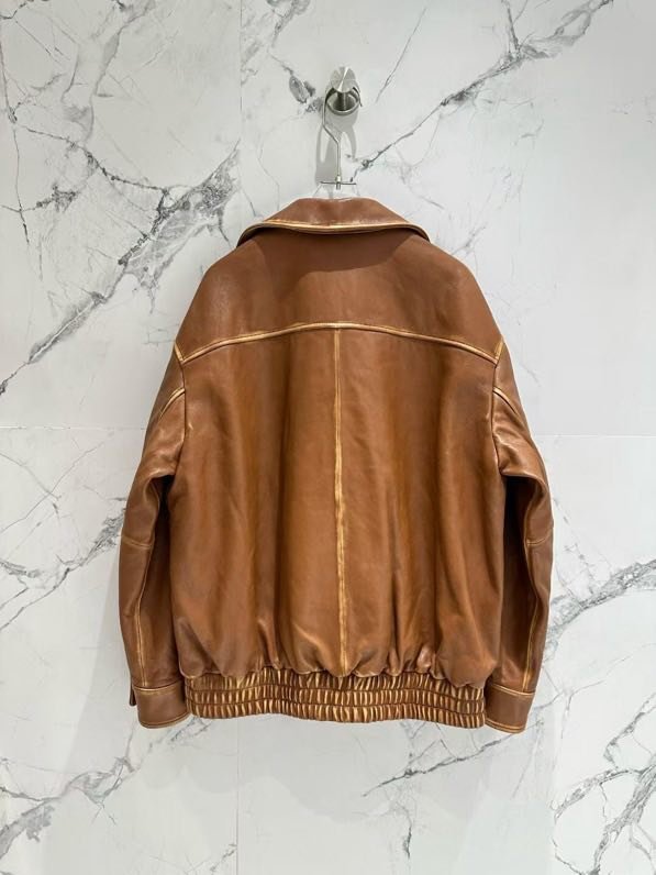 Куртка кожаная женская фото 3