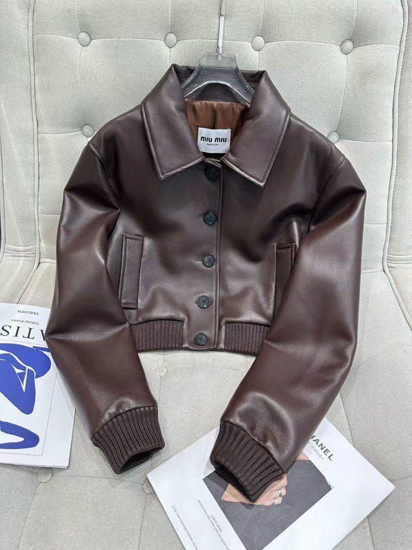 Куртка кожаная женская фото 3