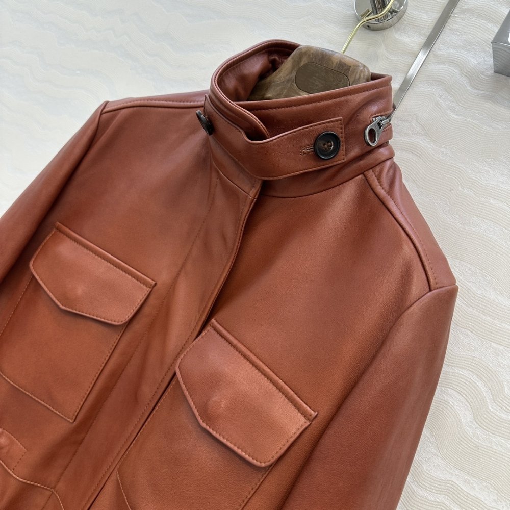 Куртка шкіряна жіноча фото 4