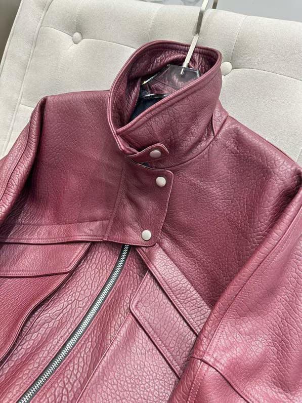 Jacket leather women's фото 4