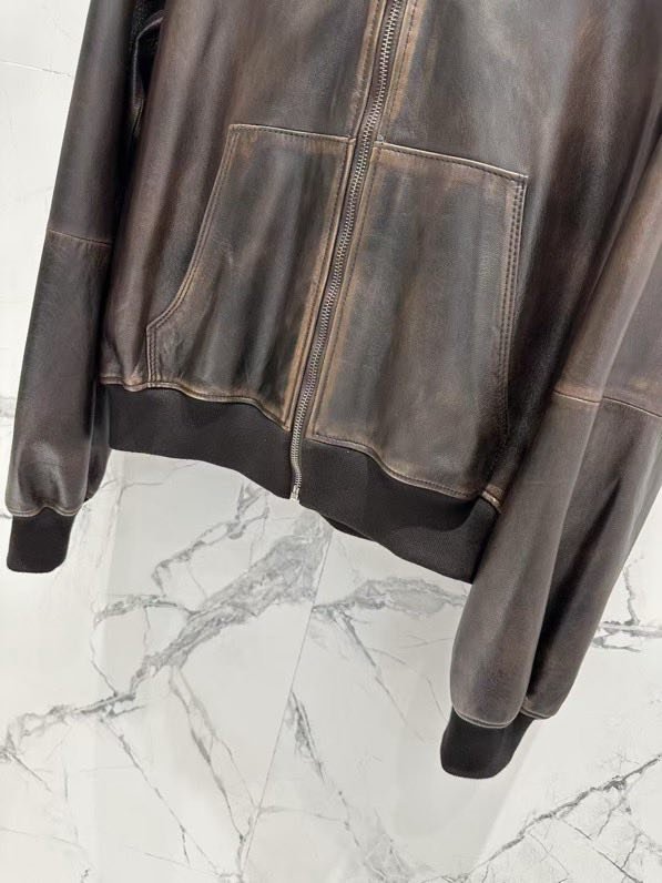 Куртка кожаная женская фото 4