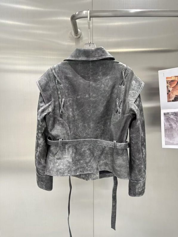 Куртка кожаная женская фото 4