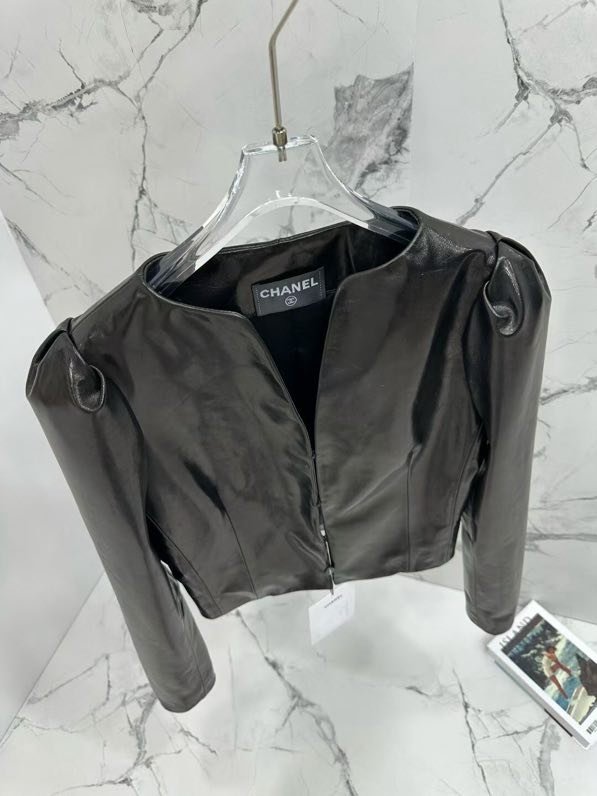 Jacket leather women's фото 4