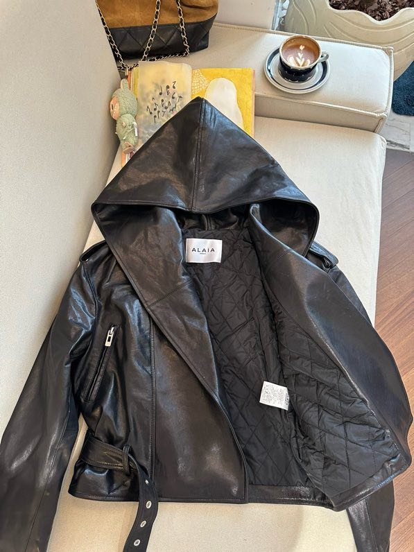 Jacket leather women's фото 4