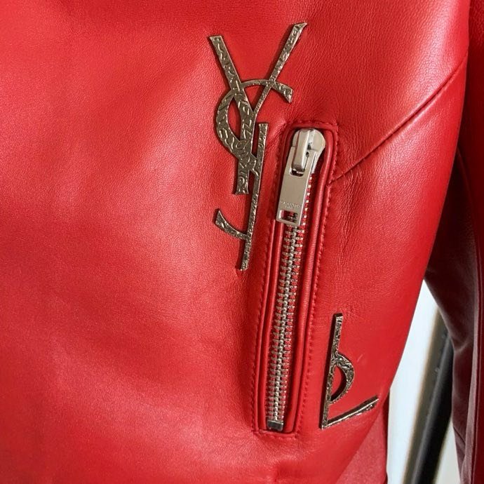 Jacket leather women's фото 5