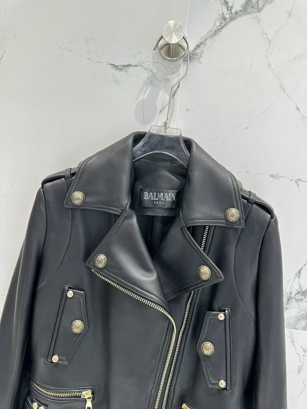 Куртка кожаная женская фото 5