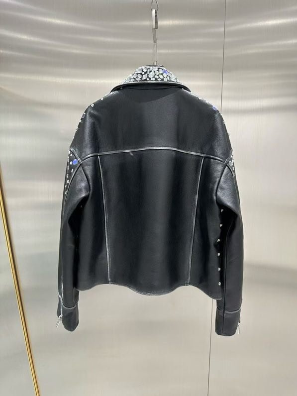 Куртка кожаная женская фото 5