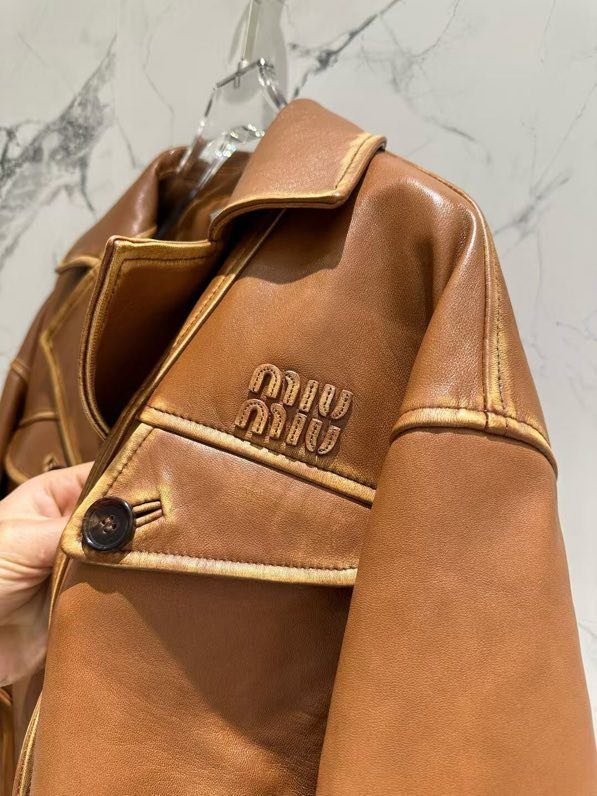 Куртка кожаная женская фото 5