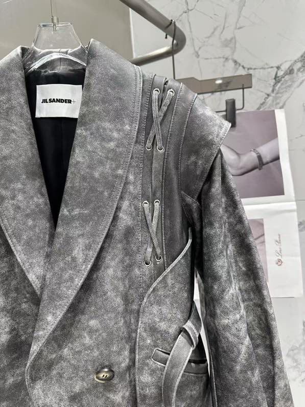 Куртка кожаная женская фото 5