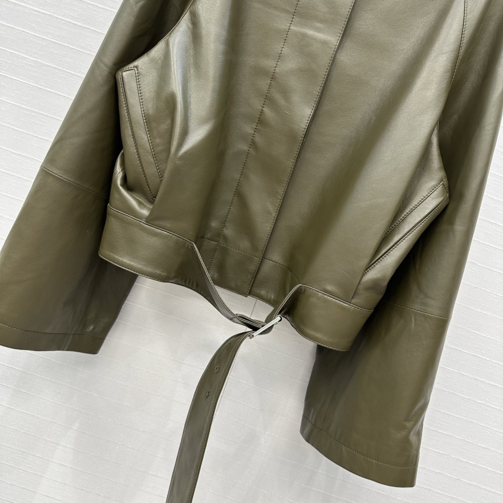 Куртка кожаная женская фото 5