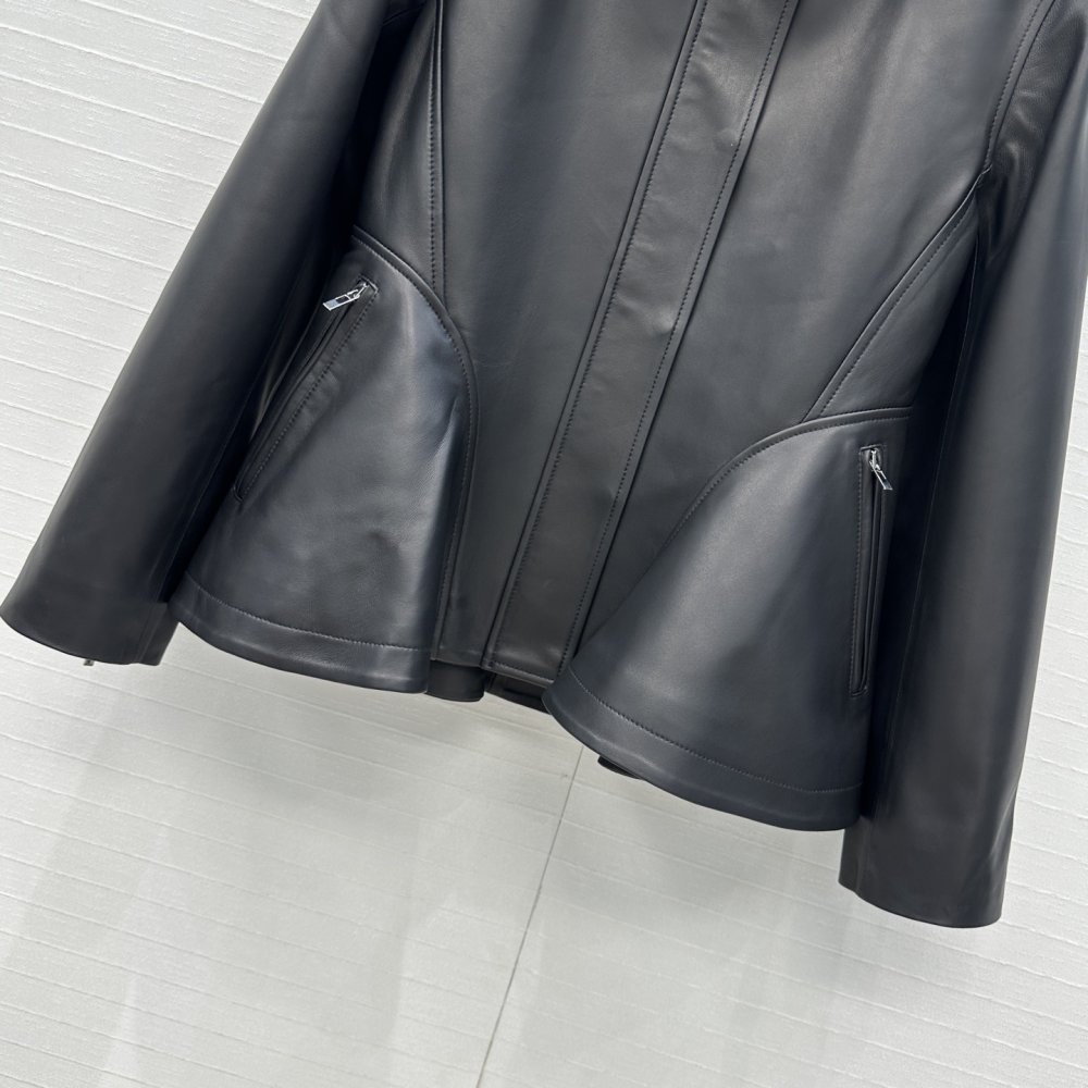 Куртка кожаная женская фото 5
