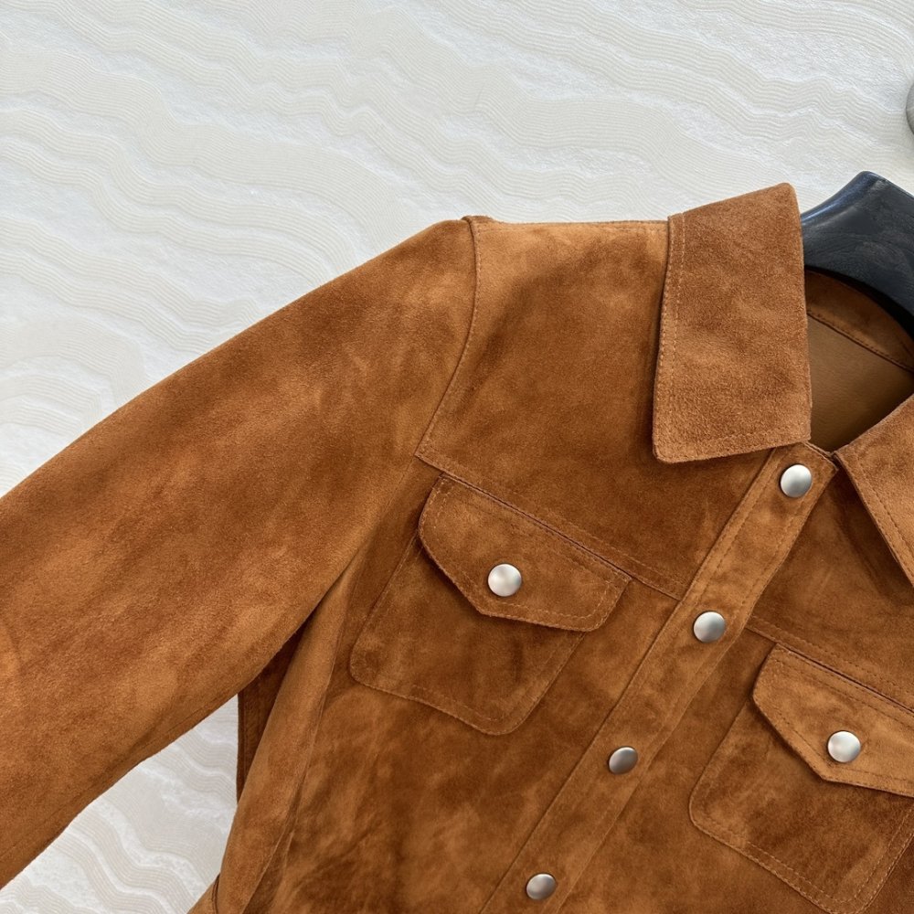 Jacket leather women's фото 6