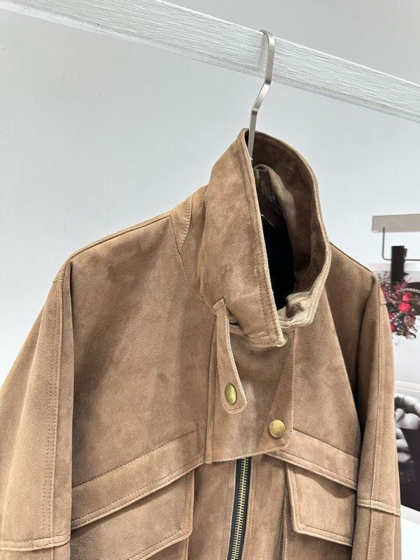 Куртка кожаная женская фото 6