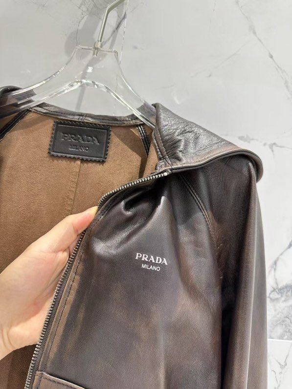 Куртка кожаная женская фото 6