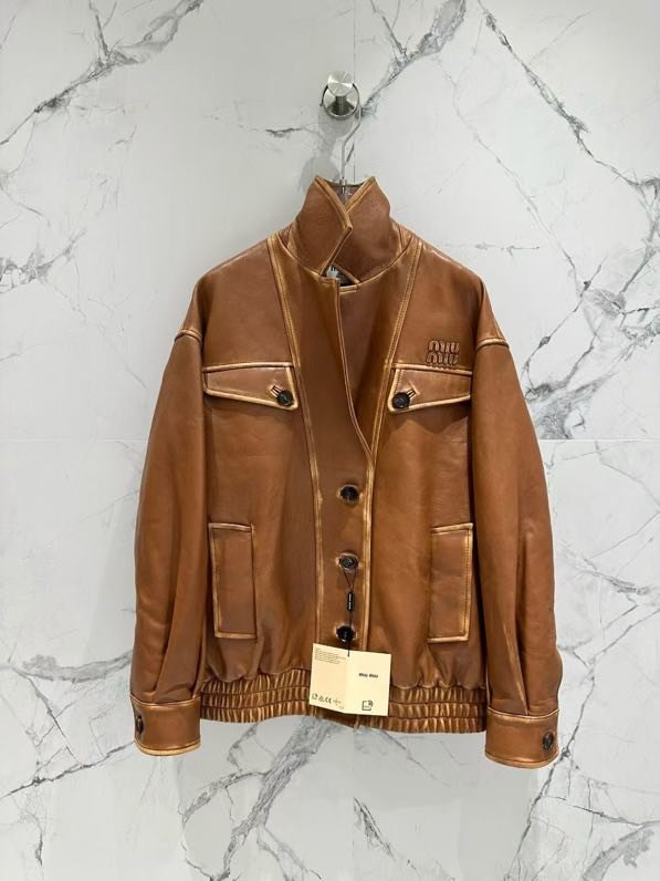 Куртка кожаная женская фото 6