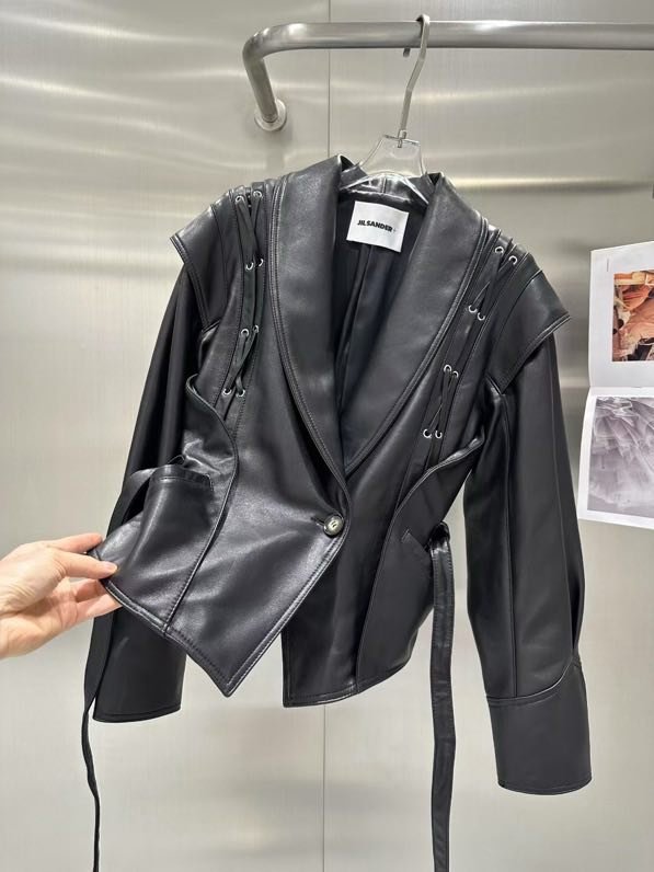 Куртка шкіряна жіноча фото 6