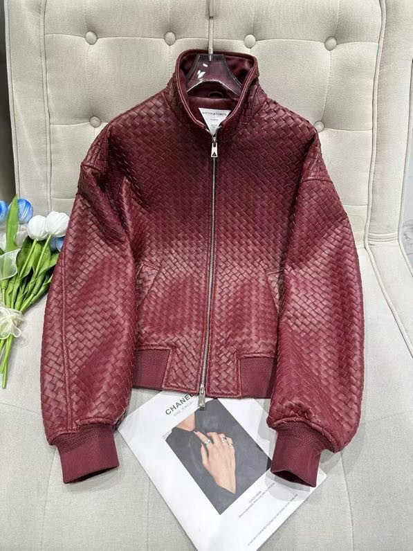 Jacket leather women's фото 6