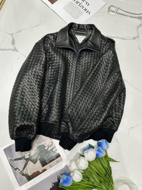 Jacket leather women's фото 6