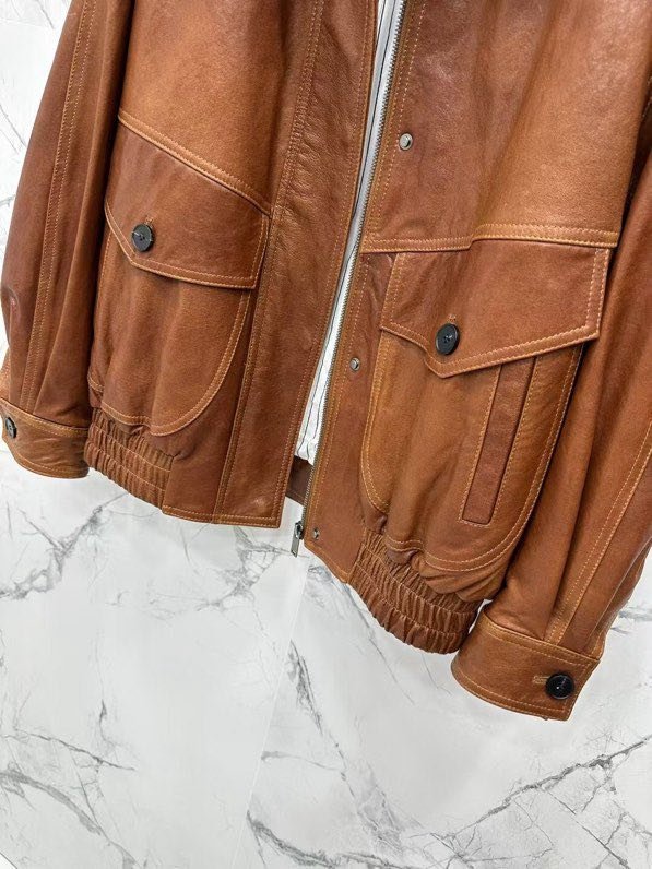 Куртка кожаная женская фото 6