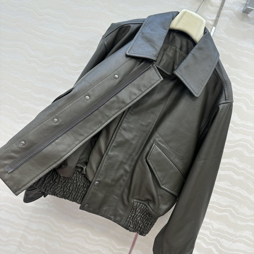 Куртка шкіряна жіноча фото 7