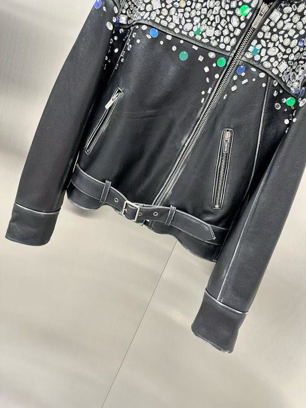 Куртка кожаная женская фото 7