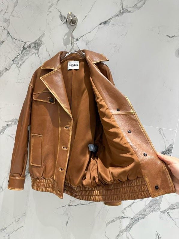 Куртка кожаная женская фото 7