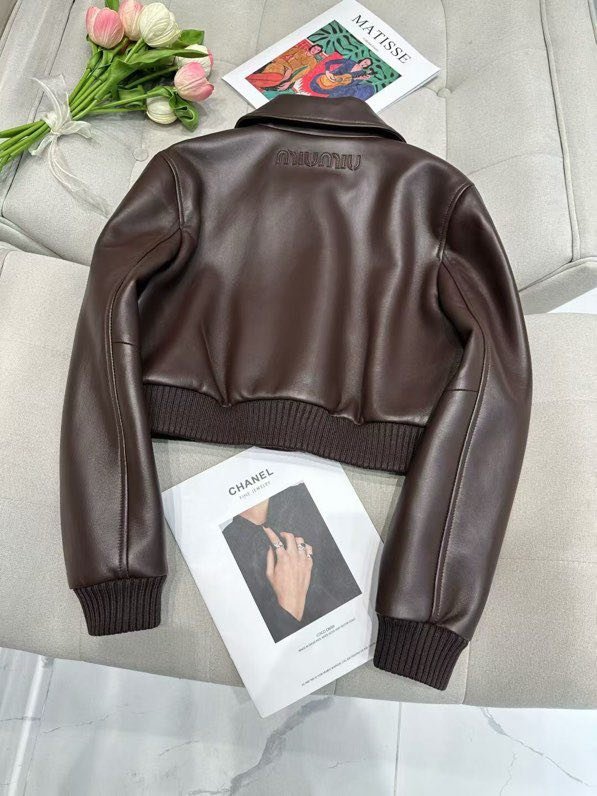 Куртка кожаная женская фото 7